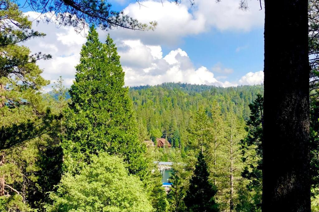 Glimmer Chalet Treetop A-Frame Cabin Lake View Лейк-Эрроухед Экстерьер фото