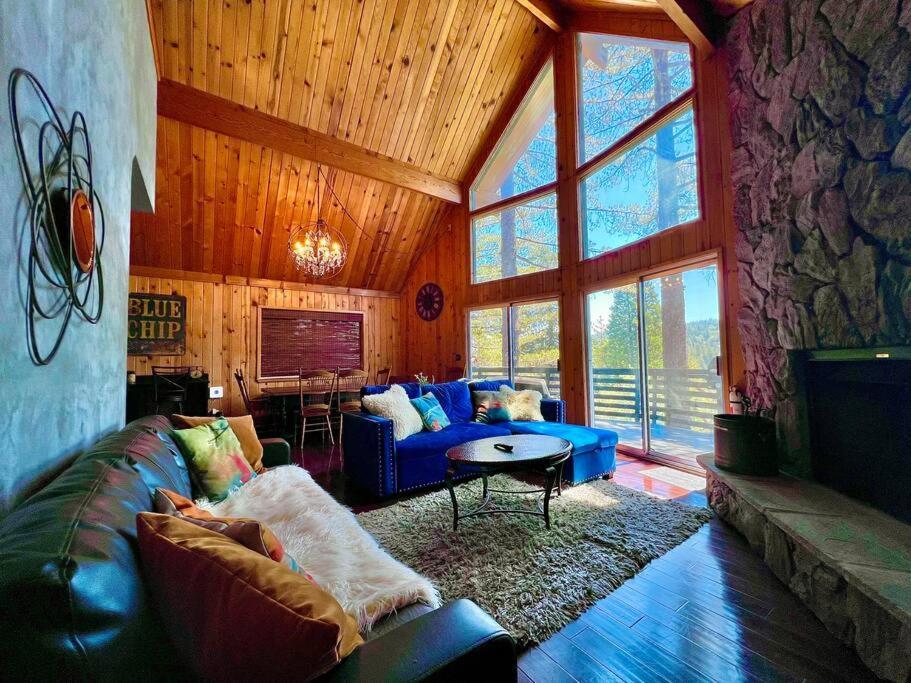 Glimmer Chalet Treetop A-Frame Cabin Lake View Лейк-Эрроухед Экстерьер фото