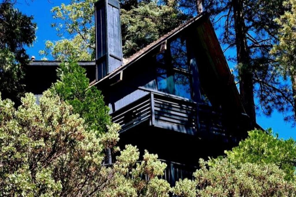 Glimmer Chalet Treetop A-Frame Cabin Lake View Лейк-Эрроухед Экстерьер фото